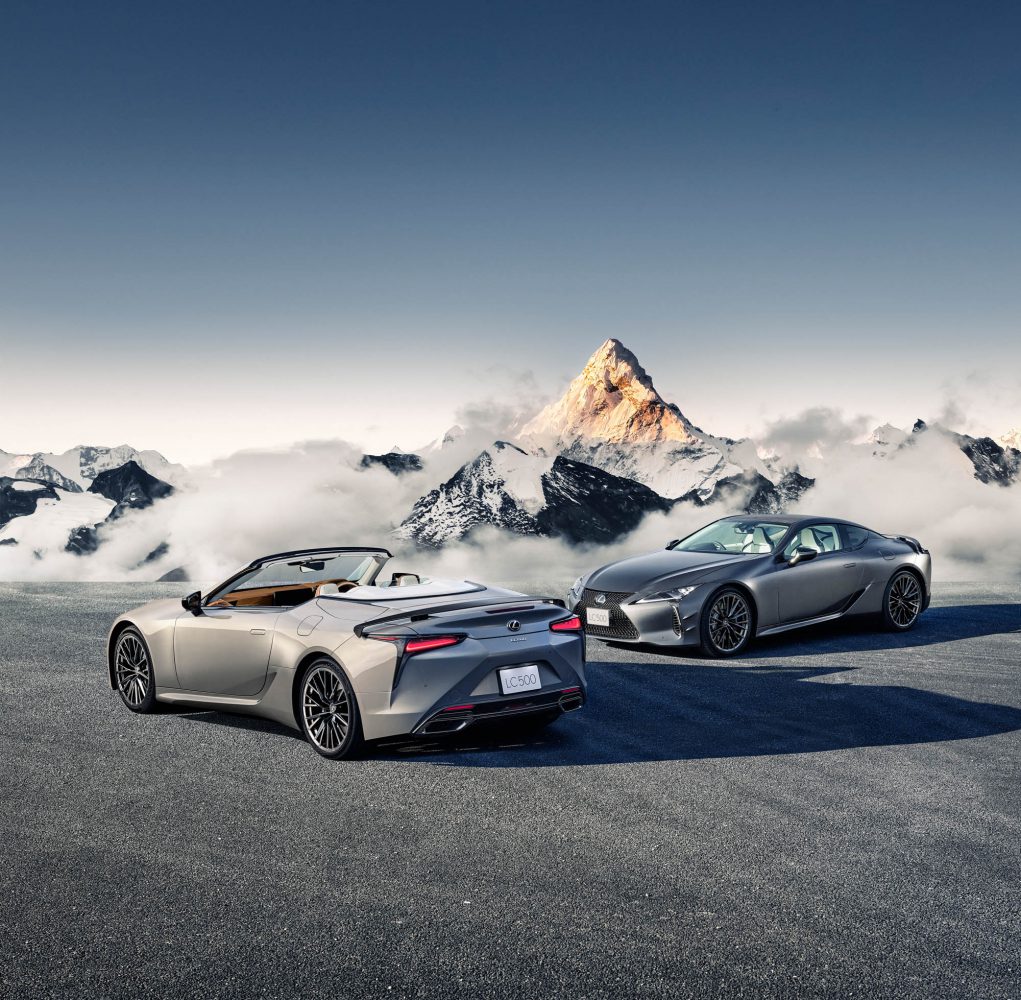 「LEXUS LC500 / LC500 Convertible 特別仕様車 “PINNACLE”」（Web）