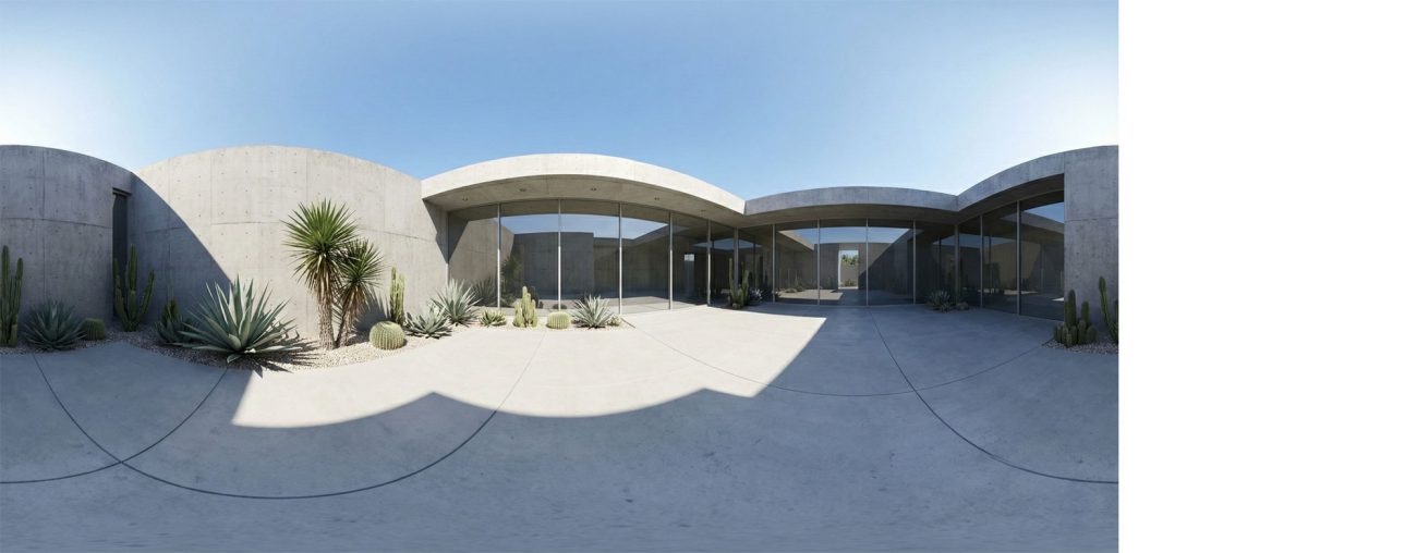 SAMPLING　背景となる場所の360°HDRデータを用意する